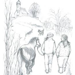 Spaziergang im Winter