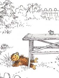 A wie Affe und Ameisen Detail
